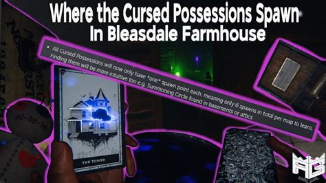 Phasmophobia cursed possessions locations on Bleasdale Farmhouse Newest update Dec 24 0 5 0 1 ...