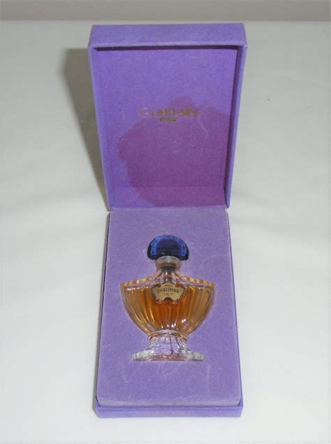 Shalimar Perfume Vintage 1981 Guerlain Paris France in Original Box 1/4 ...