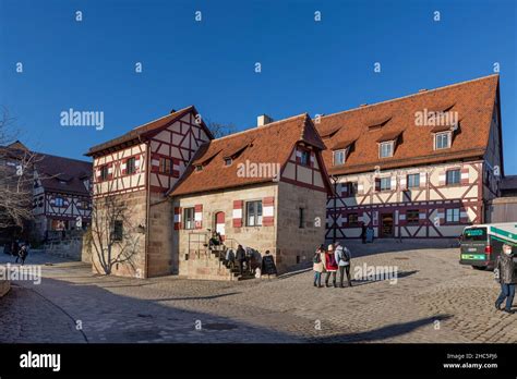 Nuremberg Empirial Castle in Winter weather Stock Photo - Alamy