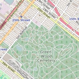 Map Of Sunset Park Brooklyn - Topographic Map World