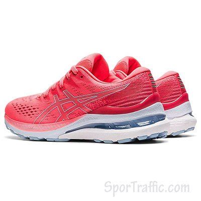 ASICS Gel-Kayano 28 Women Running Shoes - Blazing Coral/Mist