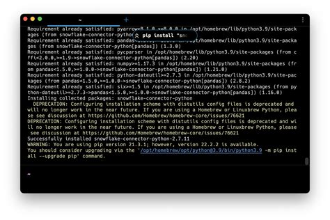 Connecting to and querying Snowflake from Python | Hex