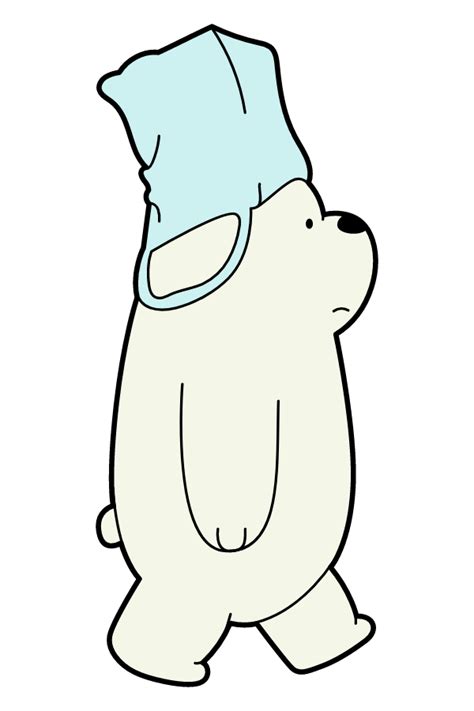 We Bare Bears Ice Bear "Honorable Mention" sticker - Sticker Mania