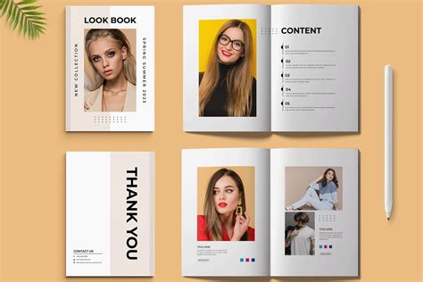 Fashion Look Book Design Template | Creative Market