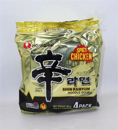 NongShim Shin Ramyun Spicy Chicken 4x120g is not halal | Halal Check