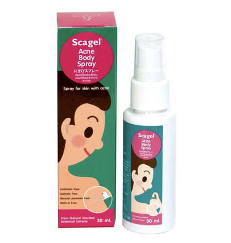 SCAGEL ACNE BODY SPRAY 30ML