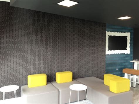 Paramount Office Interiors - Cardiff - Maze & Furl - Wallcoverings