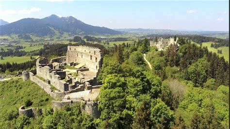 Castle Ruins: Eisenberg & Hohenfreyberg - 5km away from Neuschwanstein : germany