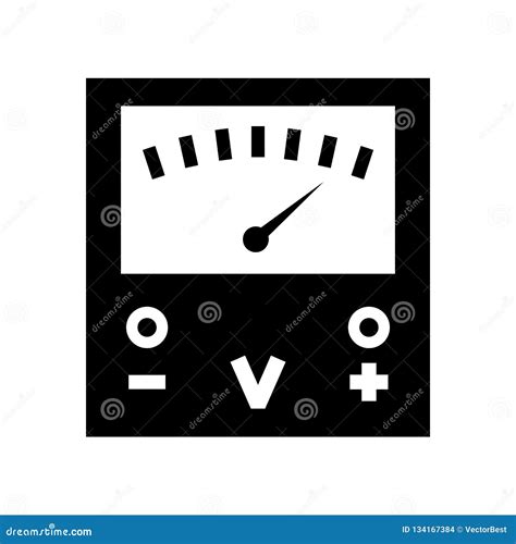 Voltmeter Transparent Icon. Voltmeter Symbol Design From Science Vector ...