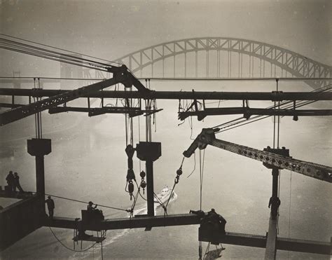 Construction of the Triborough Bridge, Unknown photographer, NY, 1936 ...