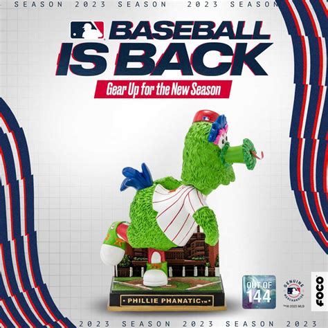 FOCO USA Releases Philadelphia Phillies MLB Opening Day Mascot ...