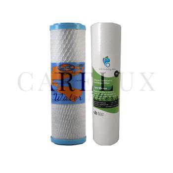 9 Inch Carbon and Sediment Replacement Filters - 9" x 2.5" Water Filters