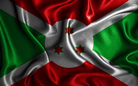 Download wallpapers Burundi flag, 4k, silk wavy flags, African countries, national symbols, Flag ...