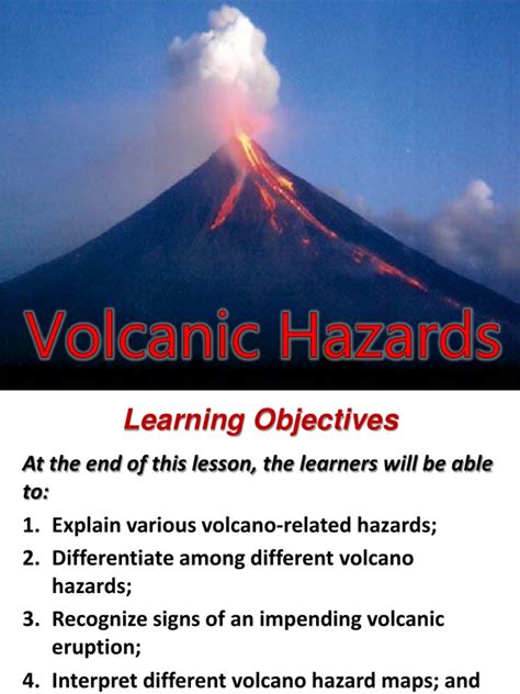 3.3 Volcanic-Hazards | PDF | Volcano | Types Of Volcanic Eruptions