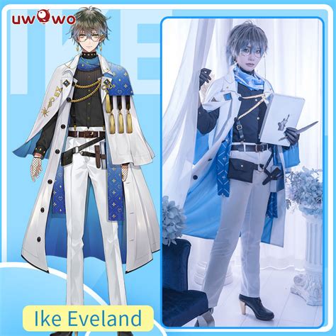 【Pre-sale】Uwowo Collab Series NIJISANJI Cosplay Vtuber Ike Eveland Cos – Uwowo Cosplay