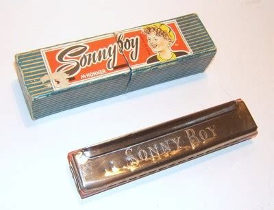 vintage HOHNER SONNY BOY Harmonica, Mouth Organ original box | #269043799