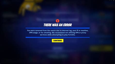 *PROOF* of Fortnite Falsely Banned for Using VPN, Proxy Service or ...