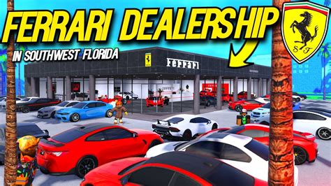 I went to a NEW FERRARI DEALERSHIP in Southwest Florida! - YouTube