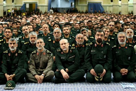 Mehr News Agency - Leader receives IRGC Navy commanders, staff