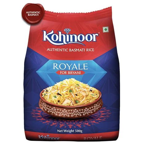 Kohinoor Royale Authentic Biryani Basmati Rice, Price from Rs.95/unit onwards, specification and ...