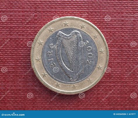 Irish Euro coin stock photo. Image of euro, finance, bank - 44264584