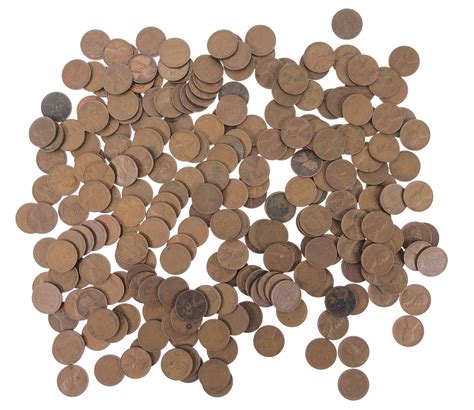 Lot - LOT OF 250 UNSEARCHED LINCOLN WHEAT CENTS