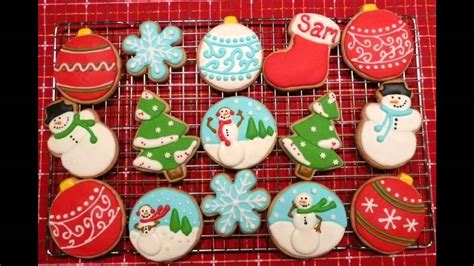 Beautiful Christmas cookie decorating ideas - YouTube