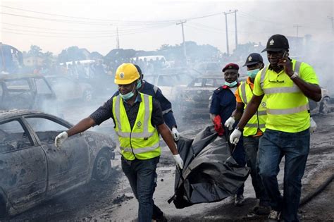 Nigeria oil explosion: A tanker carrying petroleum exploded in rush ...