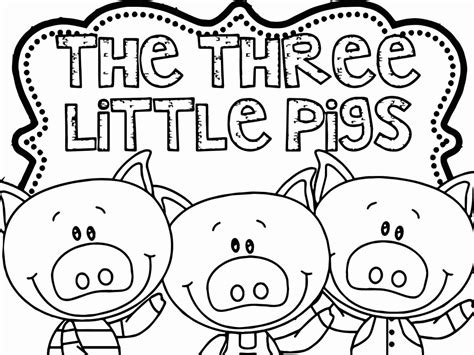 Three Little Pigs Coloring Pages at GetDrawings | Free download