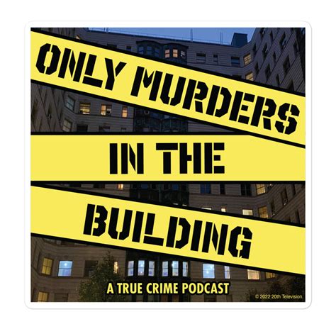 Only Murders in the Building Podcast Die Cut Sticker | Shop Hulu