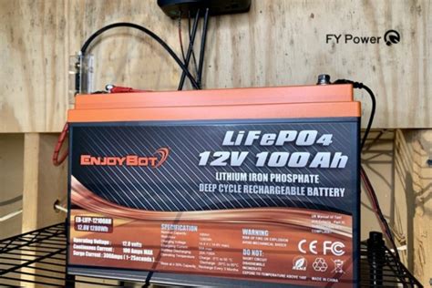 Enjoybot 12V 100Ah LiFePO4 Battery Comprehensive Review