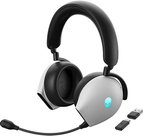 Alienware AW920H Tri-Mode Wireless RGB Gaming Headset, Dolby Atmos ...