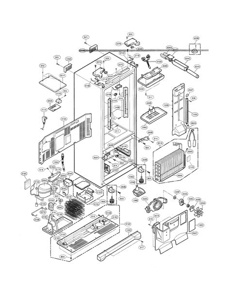 Ge Refrigerator Parts Diagram