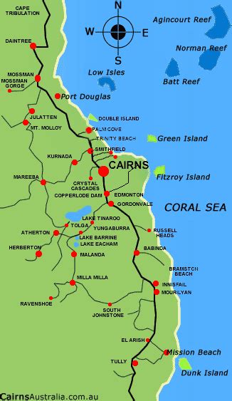 Cairns Map