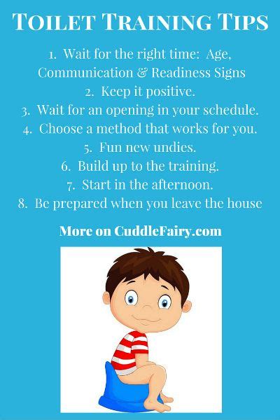 Toilet Training Tips | Toilet training, Training tips, Potty training tips