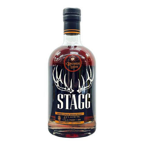 Stagg Jr. Barrel Proof Bourbon Whiskey (130 Proof) – 3brothersliquor