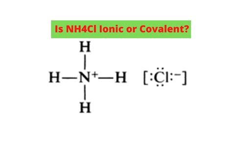 Is NH4Cl Ionic or Covalent? - Techiescientist