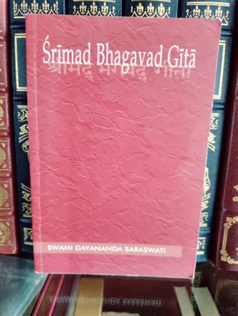 SRIMAD BHAGAVAD GITA_SWAMI Dayananda Saraswati_TPB_2000_Very Good $11.99 - PicClick