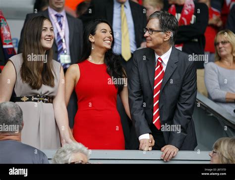 JOHN W. HENRY & WIFE LINDA PIZ LIVERPOOL FC OWNER ANFIELD LIVERPOOL ENGLAND 13 August 2011 Stock ...