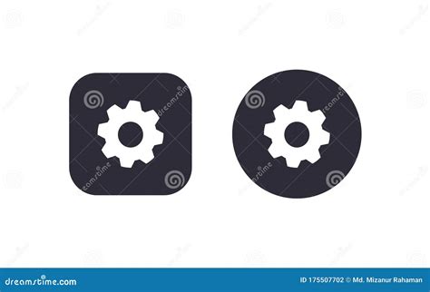 Gear Settings Icon Button Vector Illustration Scalable Vector Design Stock Vector - Illustration ...