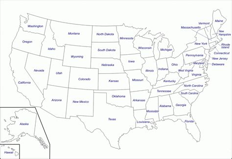 Map Of The Usa Without Names – Topographic Map of Usa with States