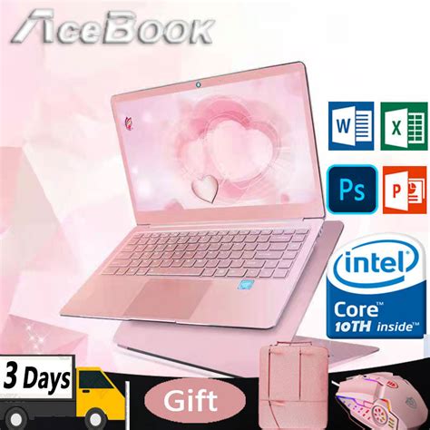 [pink laptop for student] laptop new 2021 14.1-inch 8G RAM 1TB 512GB 256GB 128GB SSD ROM ...