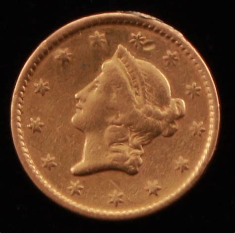 1851 $1 One Dollar Gold Coin | Pristine Auction