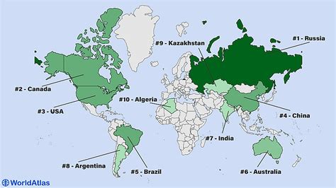 Ten Largest Countries In South America By Area | Bruin Blog