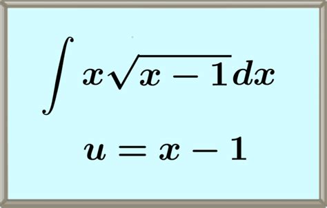 Integration by Substitution - Examples with Answers - Neurochispas