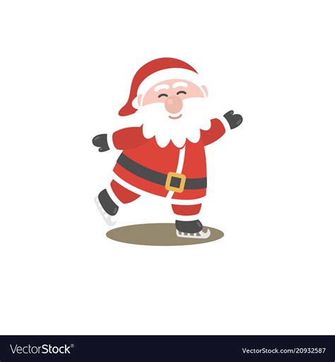 Santa clause logo Royalty Free Vector Image - VectorStock