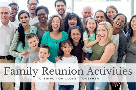 Family Reunion Activities That Will Make Your Gathering Unforgettable ...