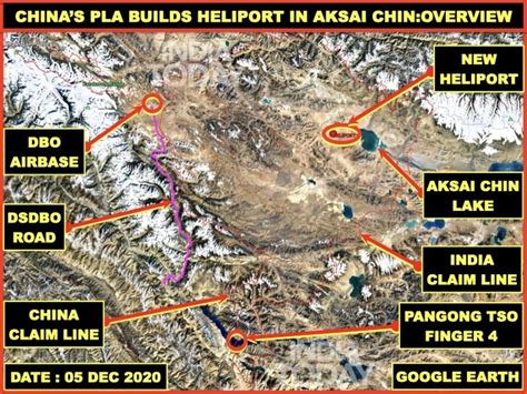 China constructing heliport in occupied Aksai Chin, reveals satellite imagery