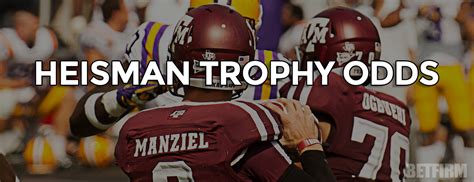 Futures Odds to Win the 2024 Heisman Memorial Trophy