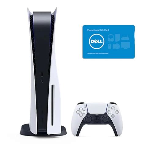 Sony PlayStation 5 Disc Console System with $100 Dell Gift Card